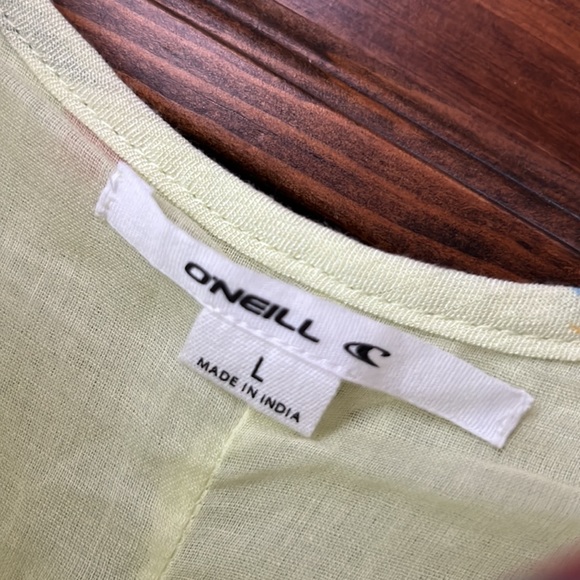 O’Neil yellow floral dress size L - NWOT - Picture 4 of 6